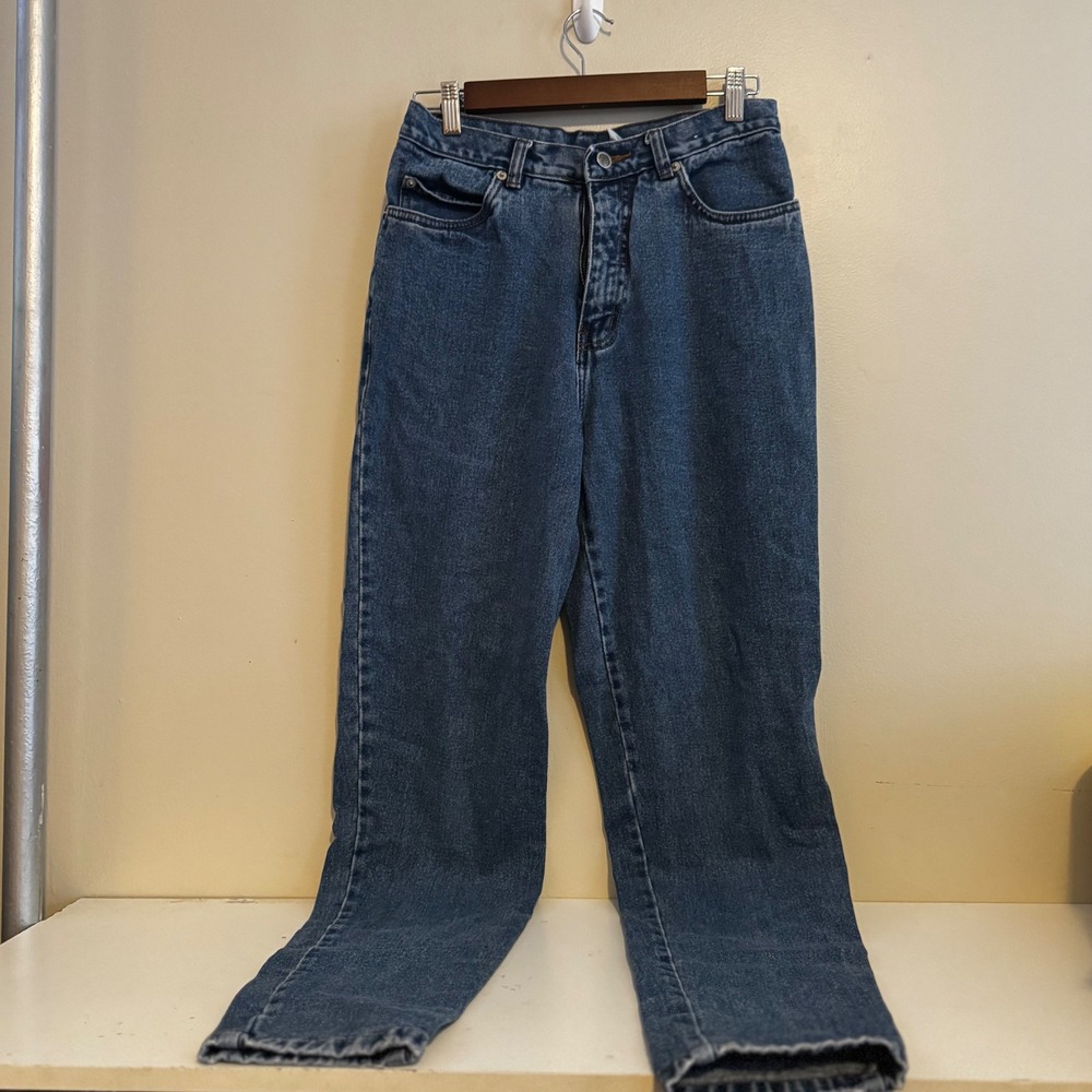 VTG Rio Women's Sz 11L Blue Denim Jeans 100% Cotton Natural Fibers Fall Capsule